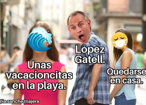 Los Memes Virales Sobre Gatell Vacacionando En La Playa