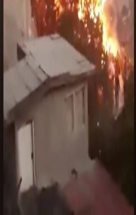 10 familias pierden sus hogares por incendio