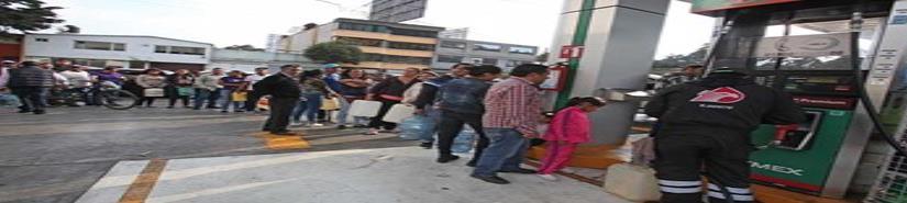 Suma una semana de desabasto de gasolina en Michoacán