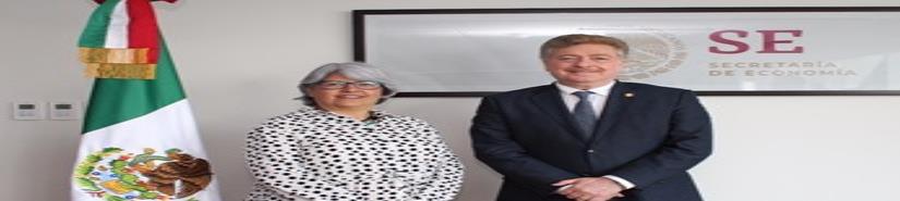 Se reúne Gobernador Kiko Vega con secretaria de economía Graciela Márquez