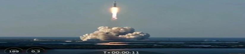 SpaceX lanza de nuevo su poderoso cohete Falcon Heavy (VIDEO)