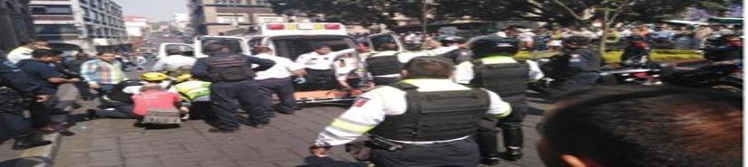 Disparan contra manifestantes en Cuernavaca; hay al menos cuatro heridos