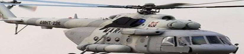 Confirman 6 muertos en desplome de helicóptero de Semar