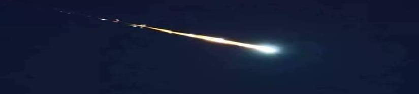 Reportan presunta caída de meteorito en Michoacan 