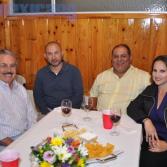 cena familiar del Club Rotario Tijuana Independencia  anfitrion profe Humberto Ramiro Vaca