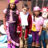 Festejando el día del niño  en Colegio Hispania