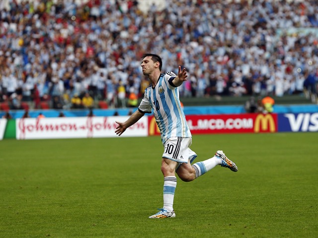 Messi, la figura de Argentina