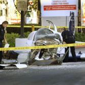 Avión se impacta en Costco San Diego