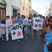 Marcha contra la violencia