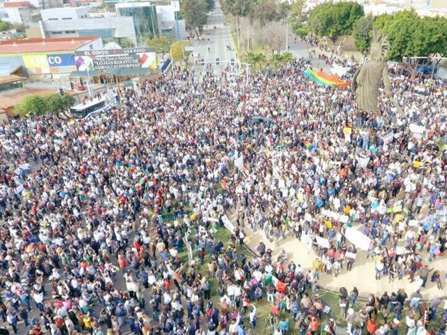 Protestas masivas contra el Gasolinazo en los diversos municipios de BajaCalifornia