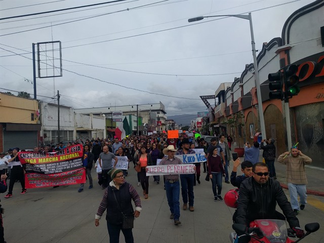 Protestas masivas contra el Gasolinazo en los diversos municipios de BajaCalifornia
