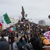 Marcha en Tijuana