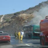 Explosión de camión en Tecate