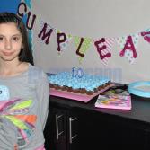 Cumpleaños de Jacqueline Almeida festejando sus añitos 10 en el sky zone.