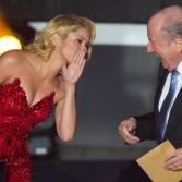 Shakira en la entrega del Balón de Oro