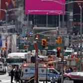 Embisten a peatones en Times Square