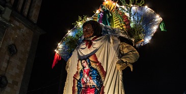 Celebración a la Virgen de Guadalupe en Tijuana