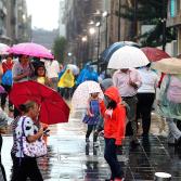 Fuerte lluvias en D.F