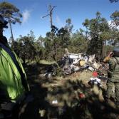 Accidente aéreo en Edomex