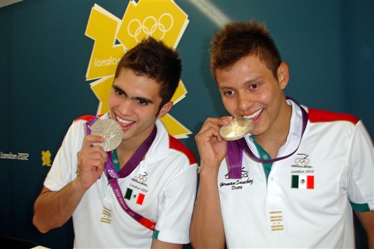 Iván García y German Sánchez, ganan la plata en Londres