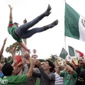 Y así festeja todo México...