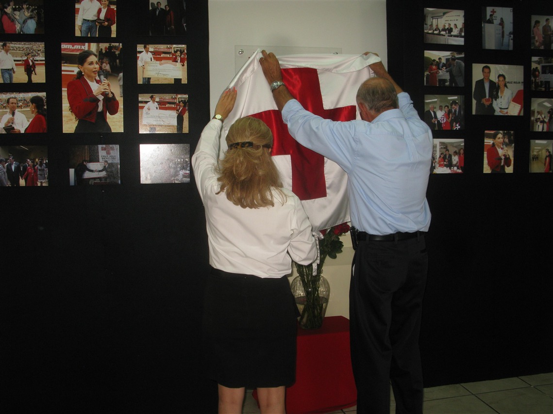 Cruz Roja homenajea a María Elvia Amaya
