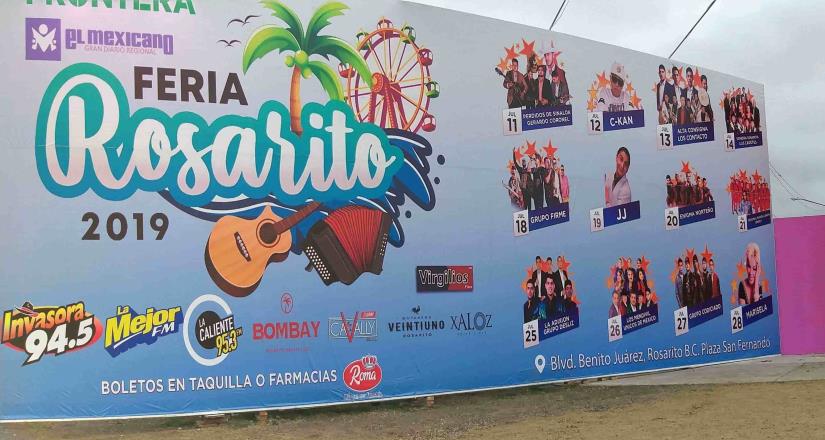 Empiezan los preparativos de la Feria Rosarito 2019