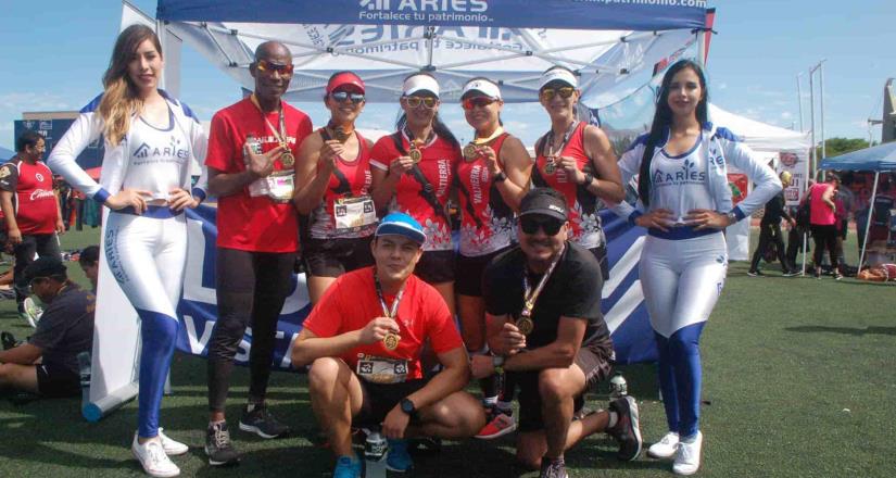Grupo Aries, por quinta ocasión “apadrina” el Medio Maratón Rosarito