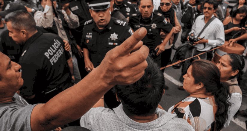 Policías federales rechazan mano negra en su movimiento