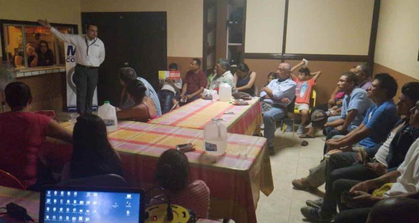 La PGJBC ofreció reunión de orientación en el municipio de Tecate, B. V
