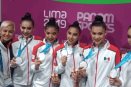 México gana medalla de plata en gimnasia rítmica