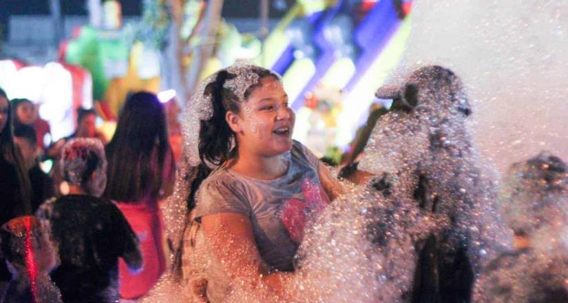 “Spuma Party” divirtió a niñas, niños y adultos en la Feria Tecate en Marcha 2019