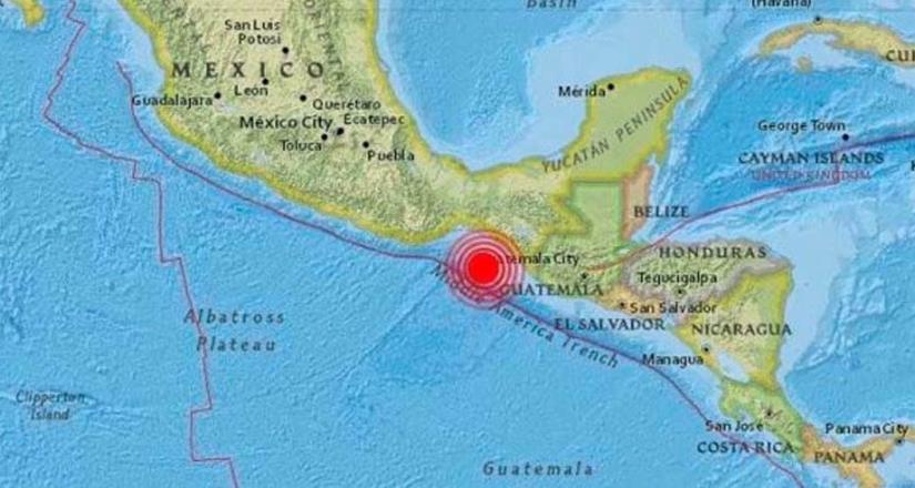 Se registra sismo de magnitud 5.5 en Tonalá, Chiapas