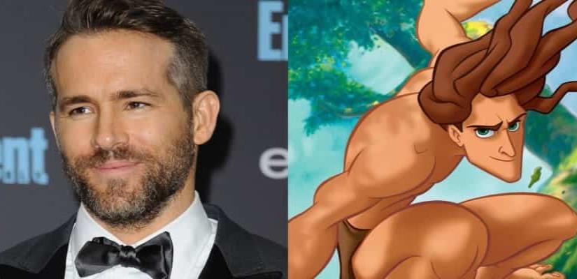 Disney buscaría a Ryan Reynolds para interpretar a Tarzán