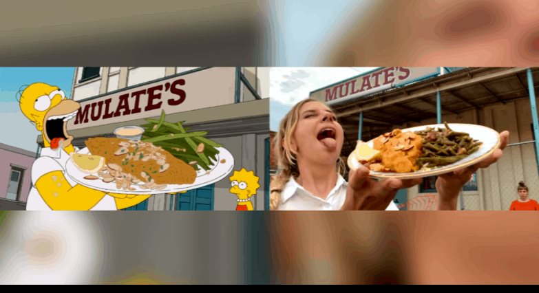 Recrean el tour gastronómico de Homero Simpson en Nueva Orleans