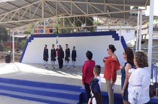 Promueven en Tecate, valores cívicos en los centros escolares