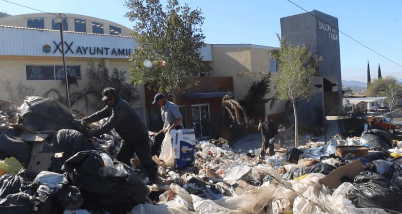 Intensifica acciones gobierno Municipal para retirar basura