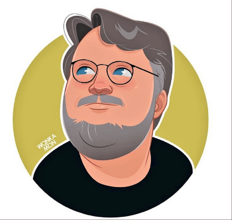 8 dibujos en honor a Guillermo del Toro