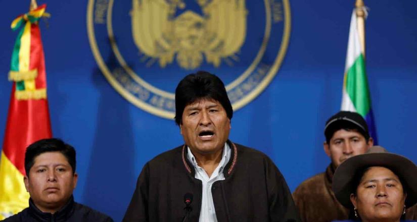 Evo Morales anuncia su retiró a la presidencia de Bolivia