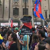 Negro Matapacos, el estandarte de las manisfestaciones en Chile