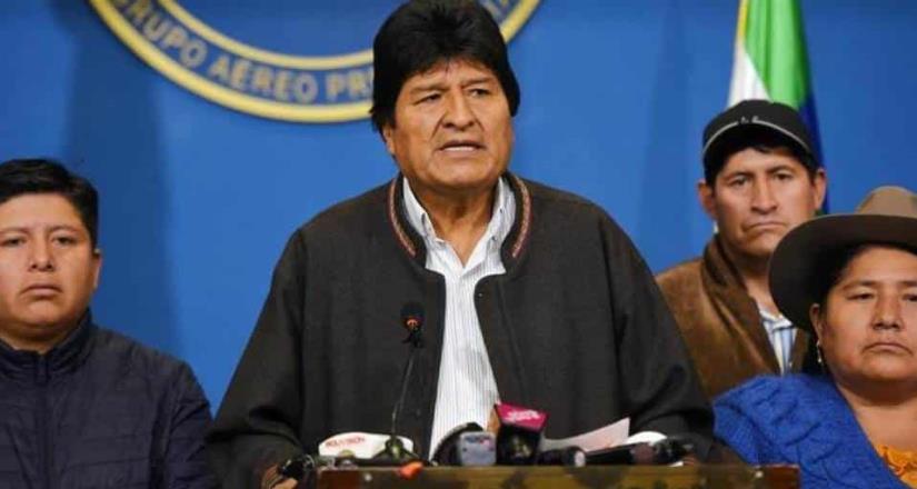 Alistan conferencia de Evo Morales