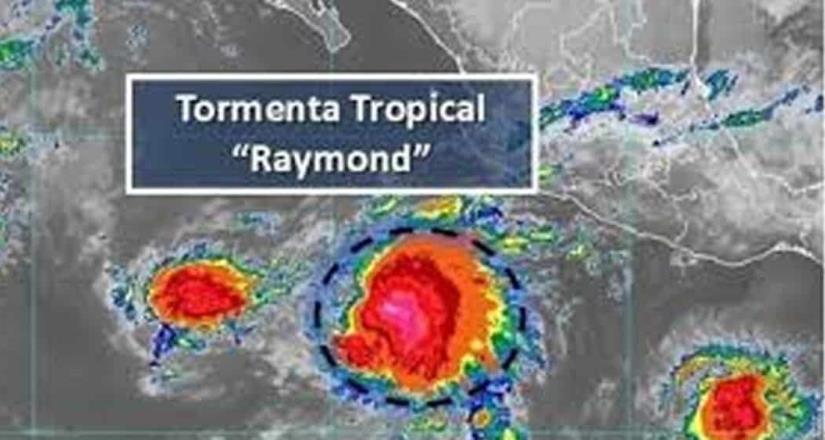 Emiten alerta azul en Sonora por Tormenta Tropical Raymond