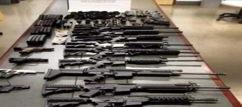 Aseguran armas de alto poder tras ataque armado en Sonora