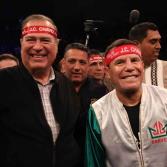 Julio César Chávez al ring