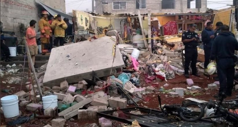Explota polvorín clandestino en Tultepec; hay dos muertos