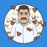 Ilustraciones en homenaje a Homero Gómez El Guardián de las Mariposas