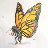 Ilustraciones en homenaje a Homero Gómez El Guardián de las Mariposas