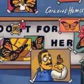 Ilustraciones en homenaje a Homero Gómez El Guardián de las Mariposas