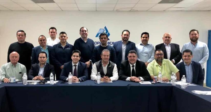 Reunión entre director de CESPT y COPARMEX Tijuana