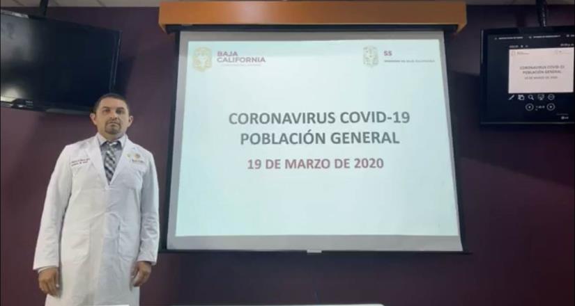 Confirman primer caso de COVID-19 en Tijuana